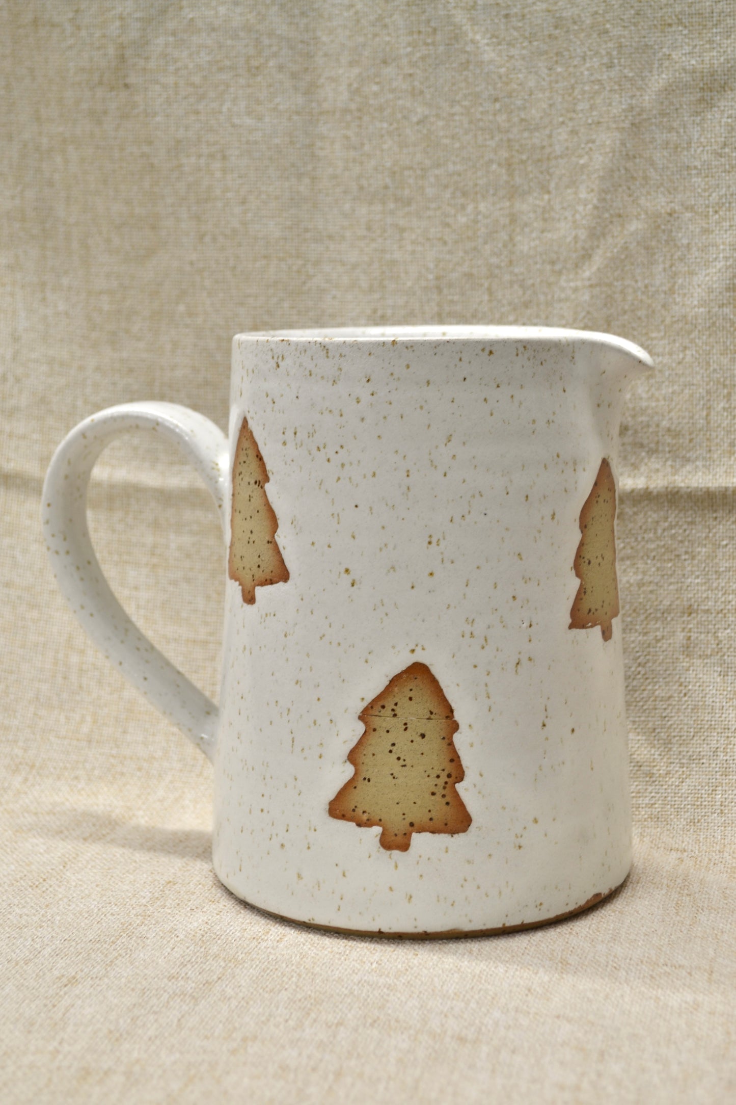 Christmas Jug- white