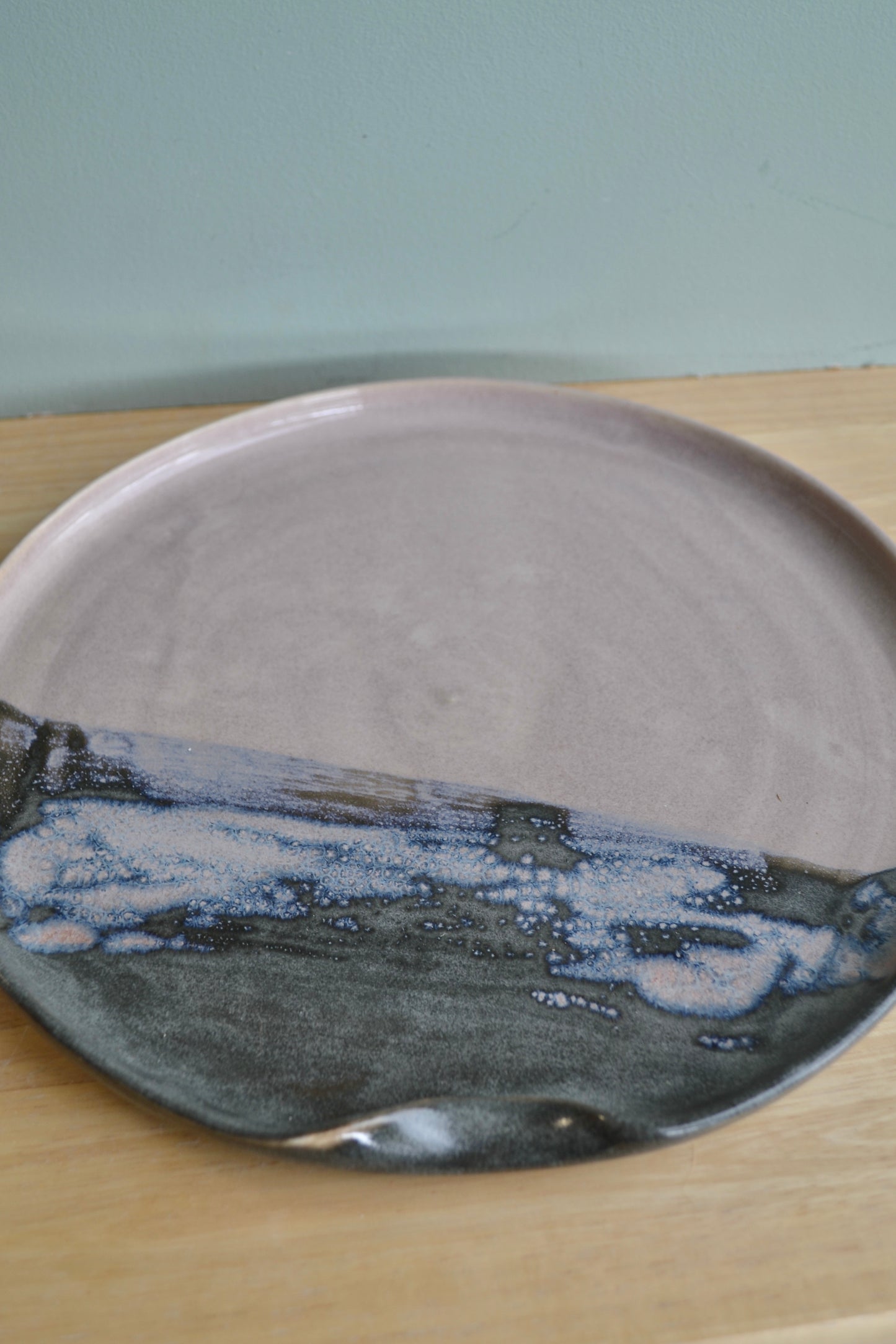Charcoal blush dinner plate *second*