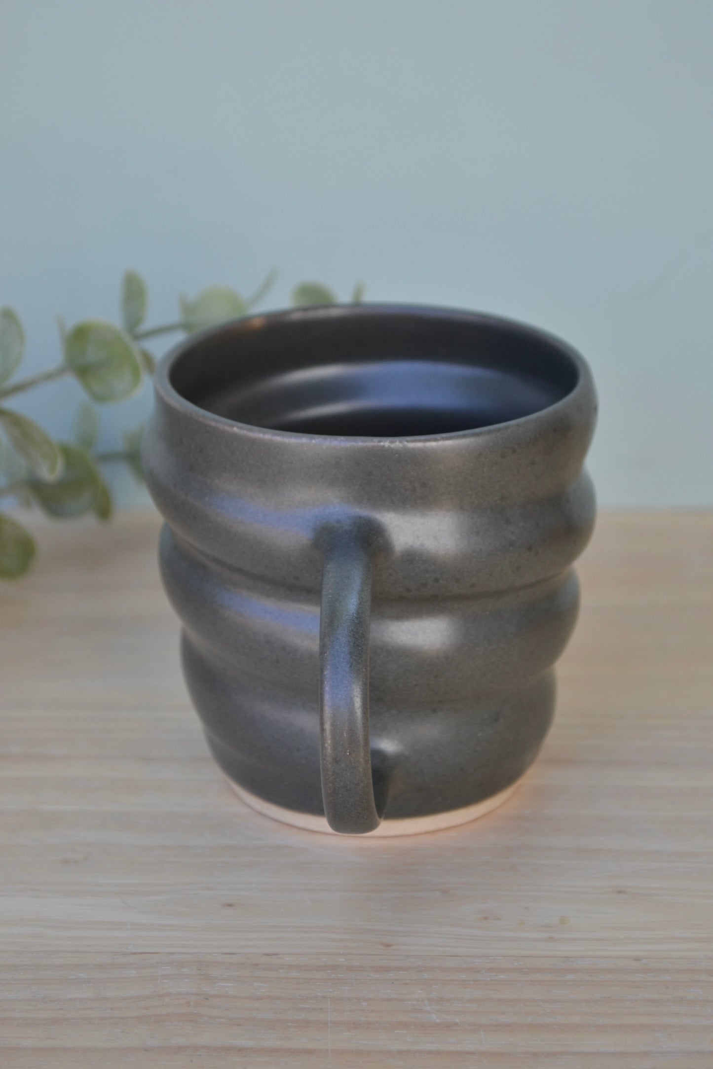 Spiral Mug- Charcoal
