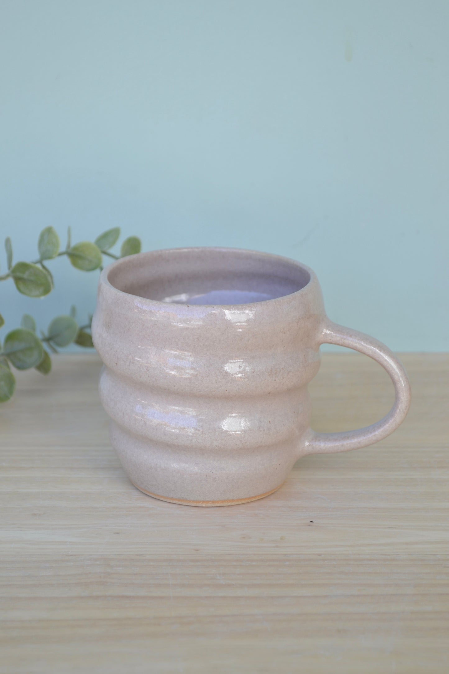 Spiral Mug- Dusty Pink