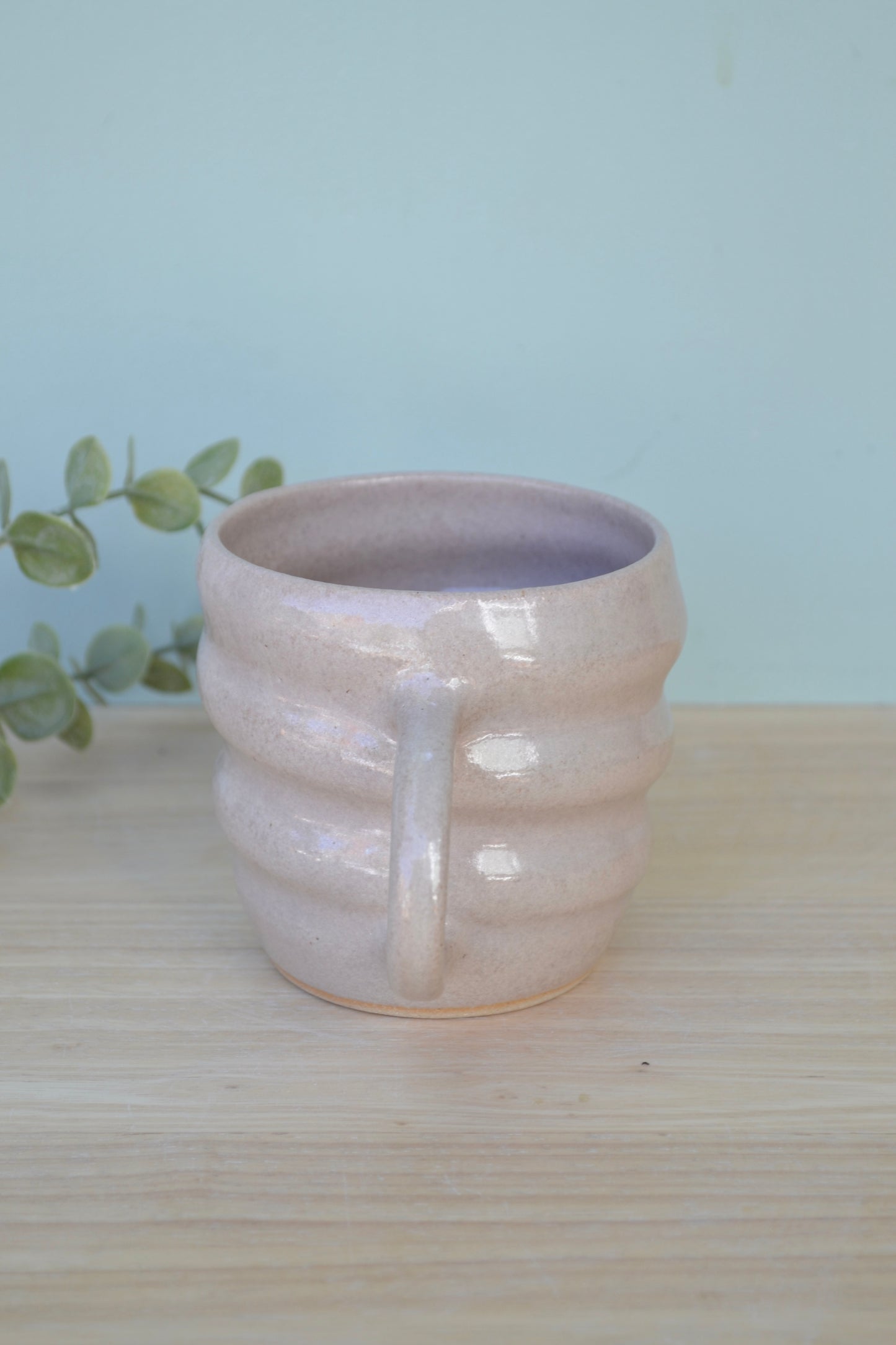Spiral Mug- Dusty Pink