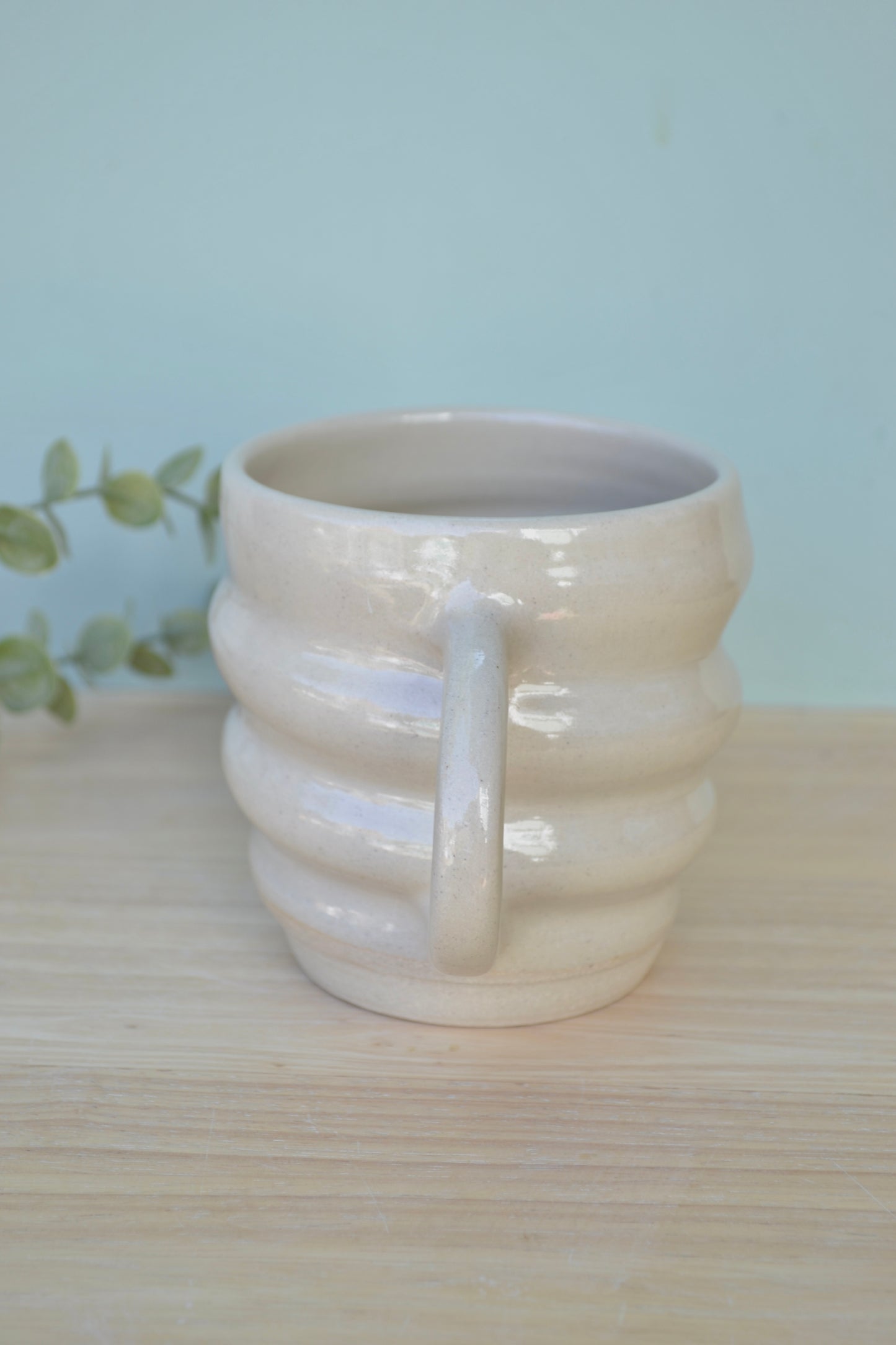 Spiral Mug- Cream