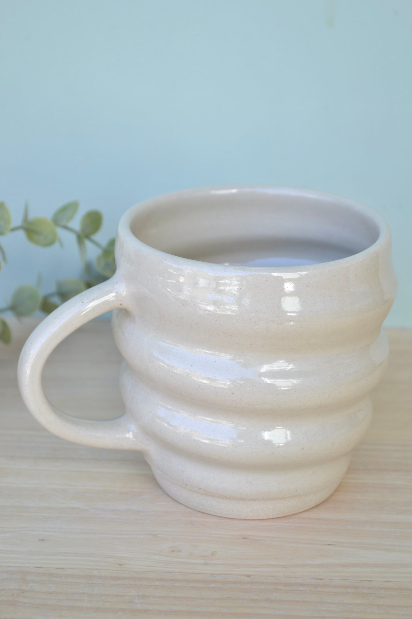 Spiral Mug- Cream