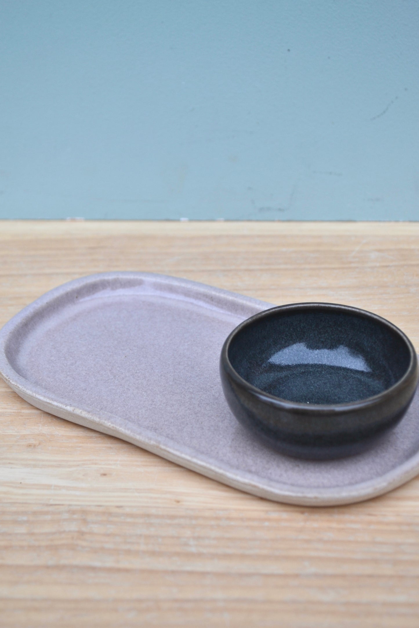 Oval Plate and Bowl Gift Set