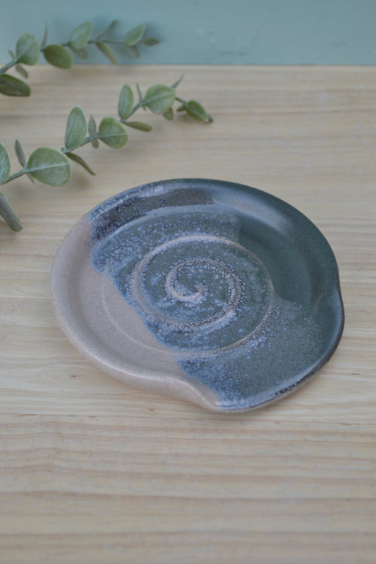 Spoon Rest- Charcoal Blush