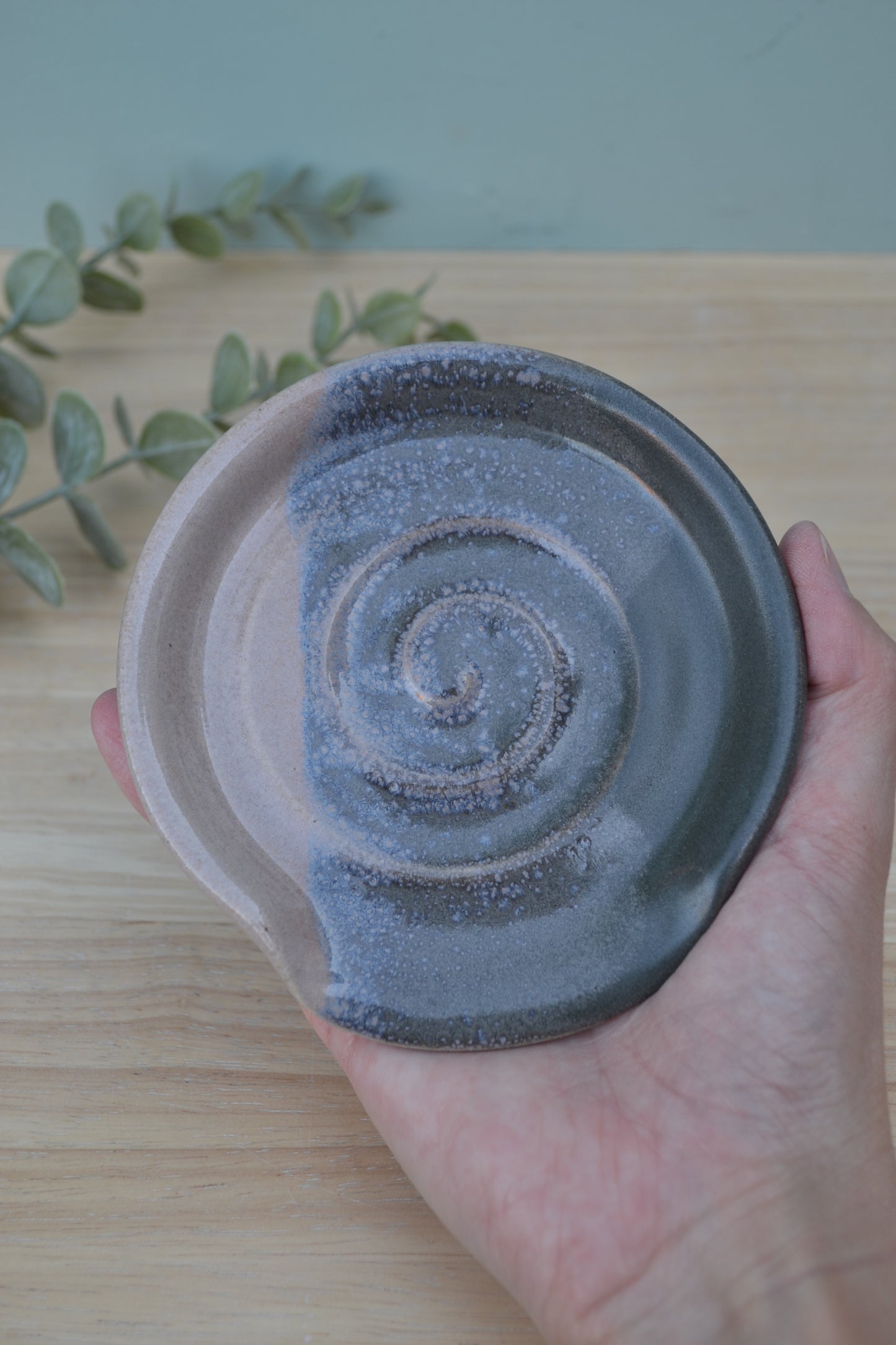 Spoon Rest- Charcoal Blush