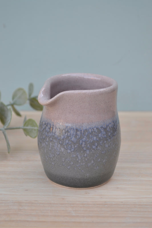 Milk Jug- Charcoal Blush