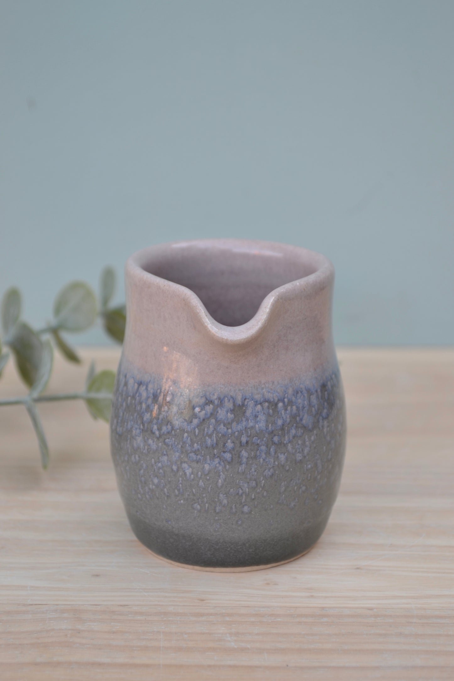 Milk Jug- Charcoal Blush