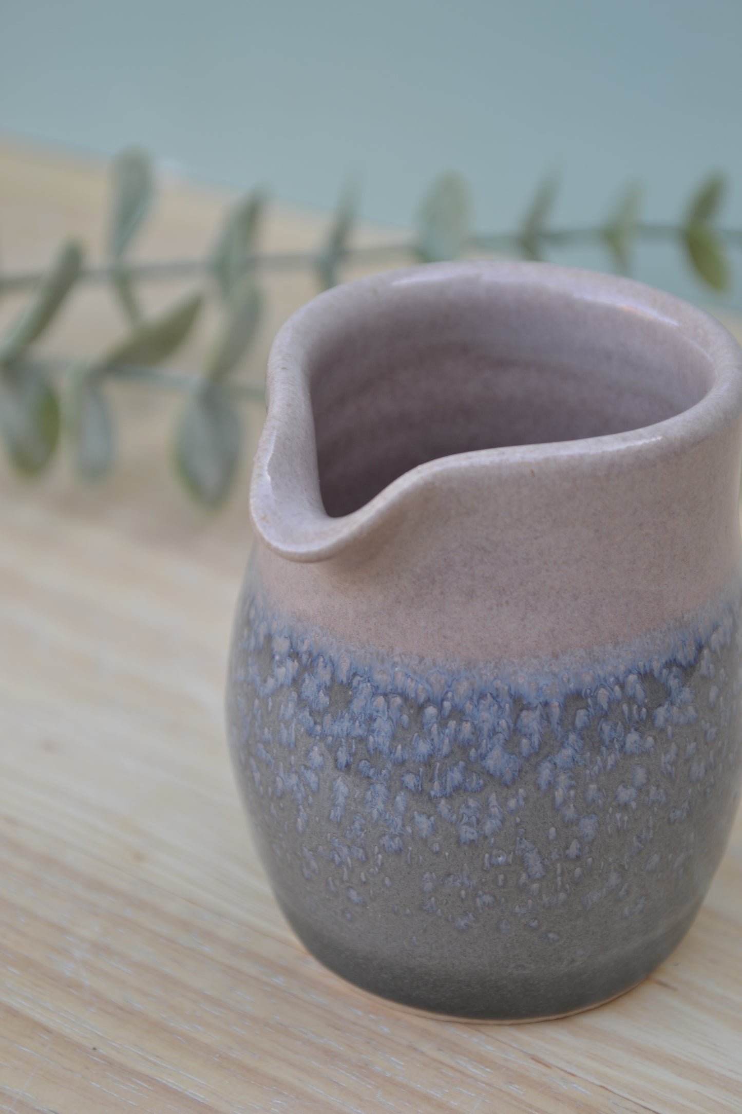 Milk Jug- Charcoal Blush