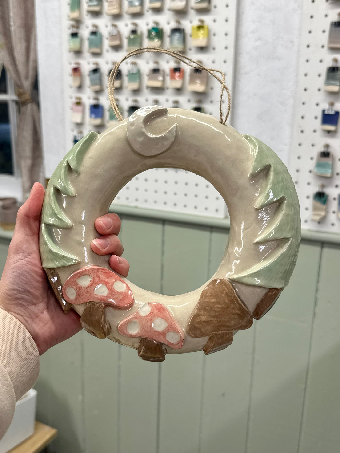Hand Built Ceramic Spring Wreath Workshop | Saturday 18th April