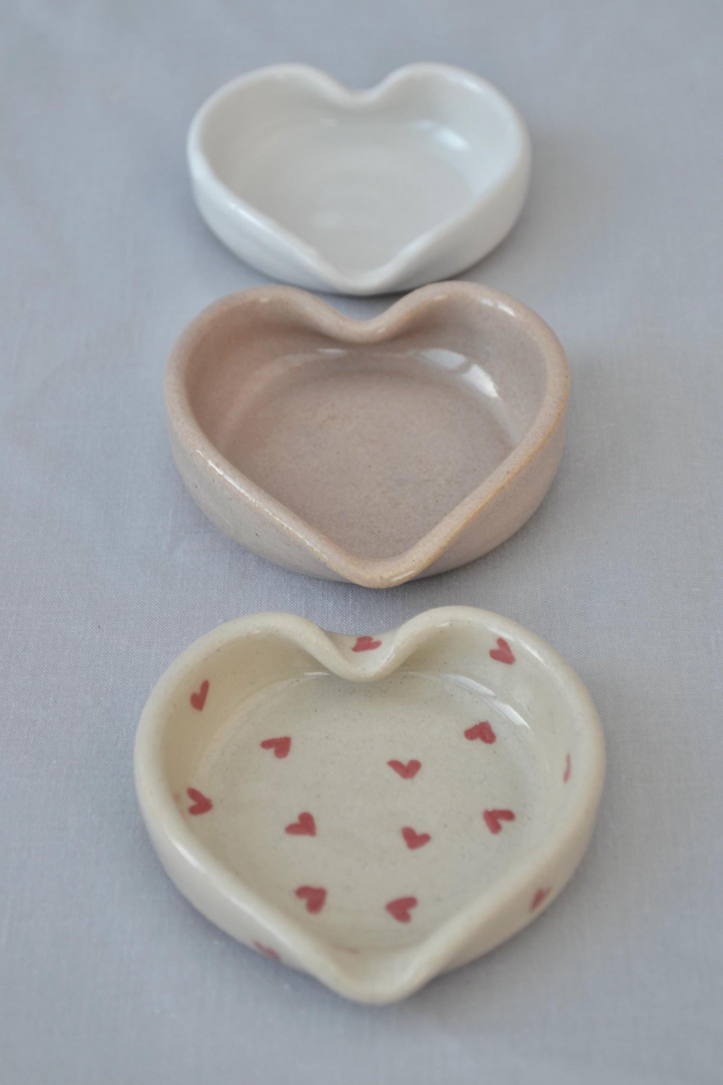 Heart trinket dish