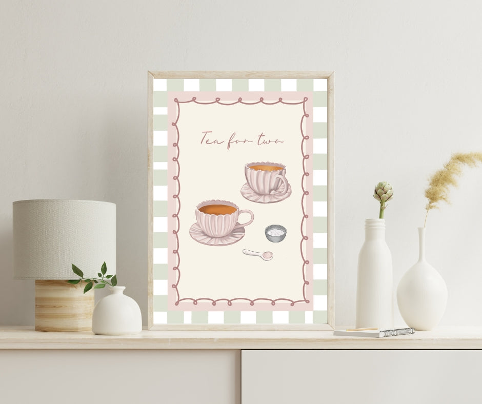 'Tea for Two' Unframed Print