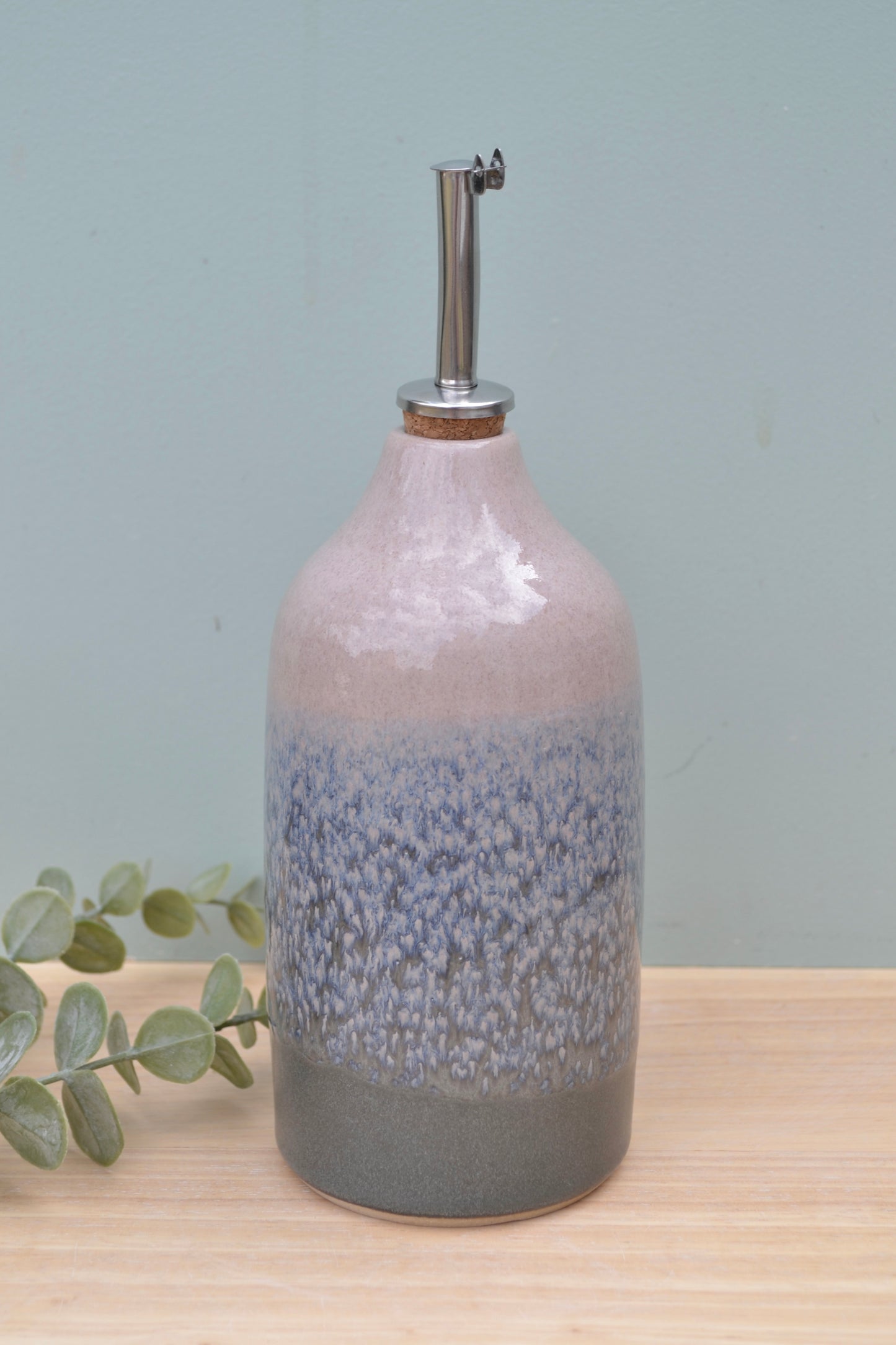Oil Bottle- Charcoal Blush