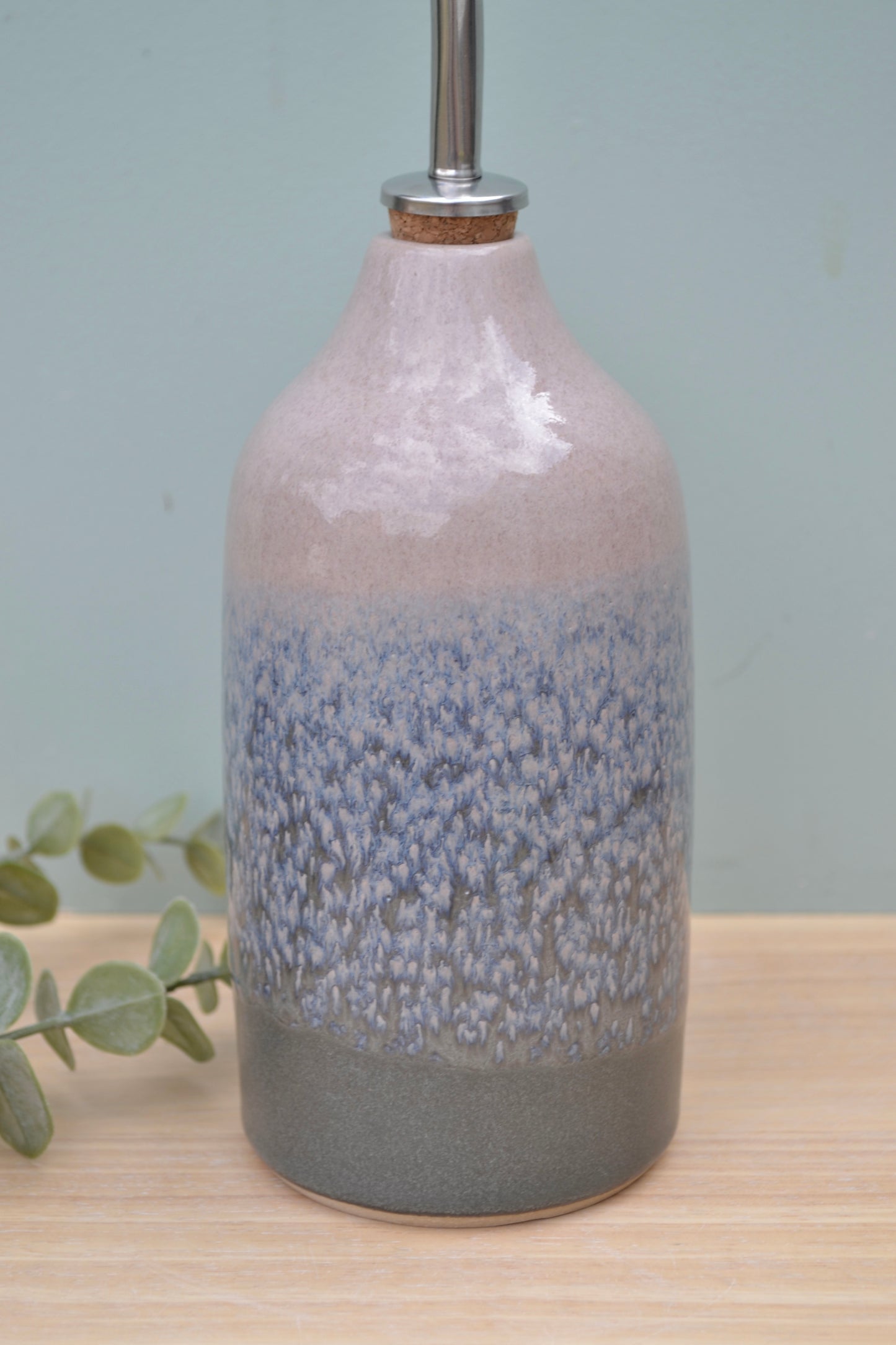 Oil Bottle- Charcoal Blush
