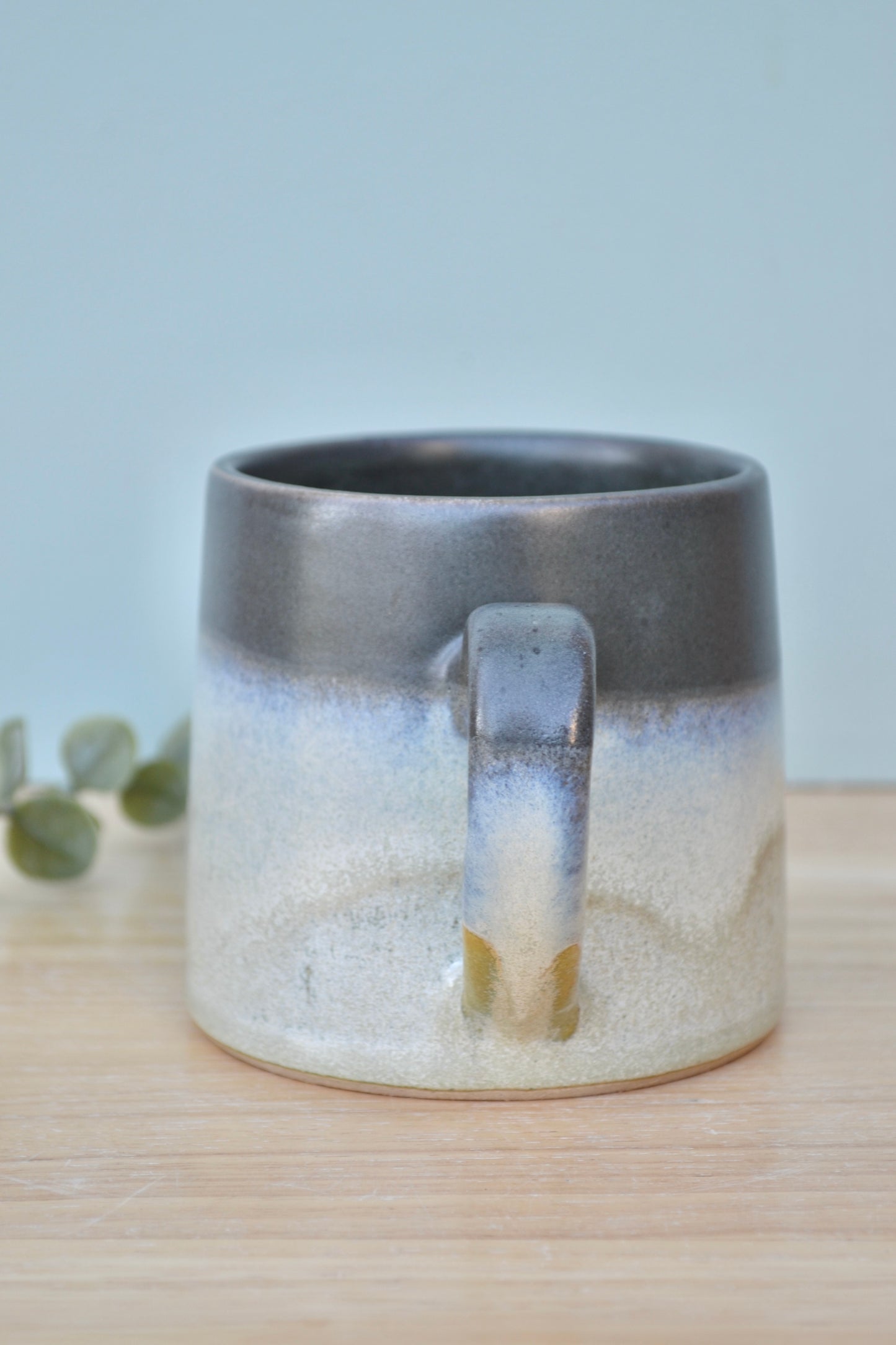 Mug- Charcoal and green