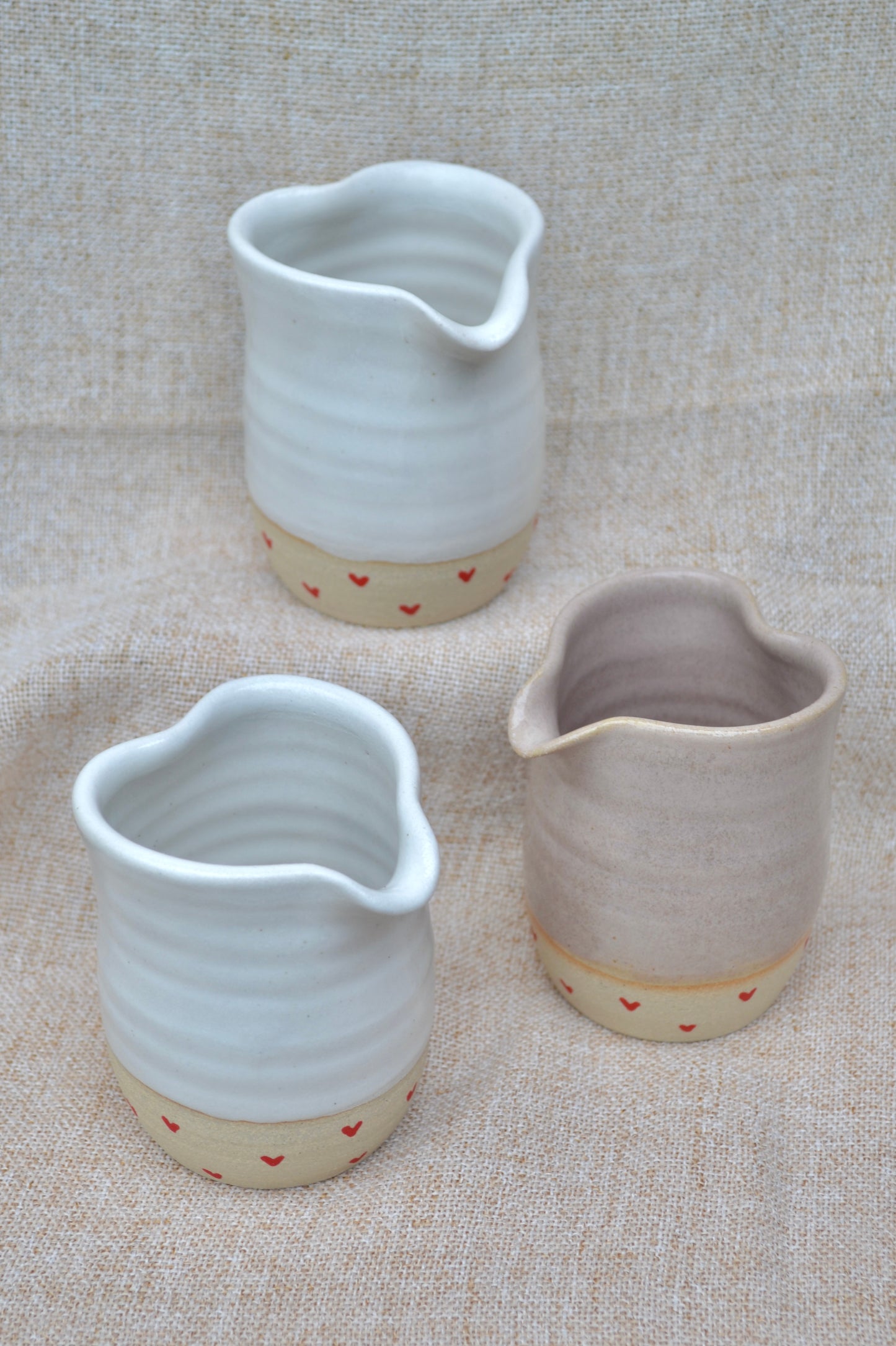 *Pre-Order* Milk jug- Valentines Hearts