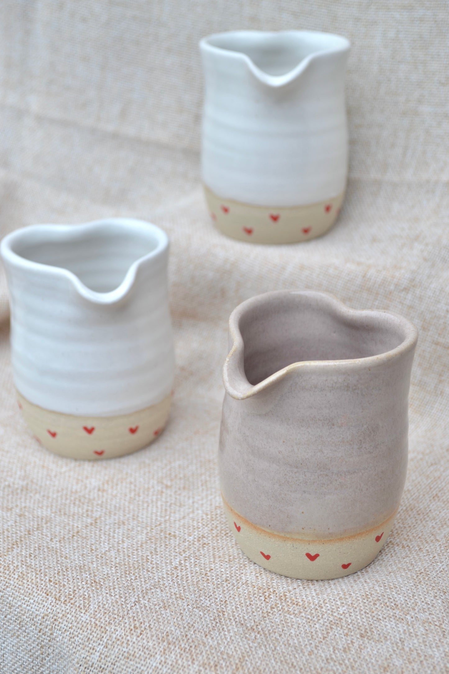 *Pre-Order* Milk jug- Valentines Hearts