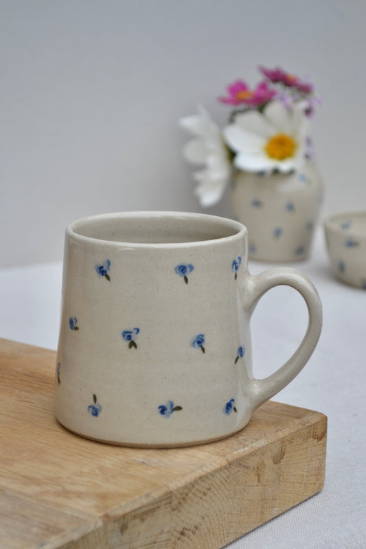 Mug- Blue Floral