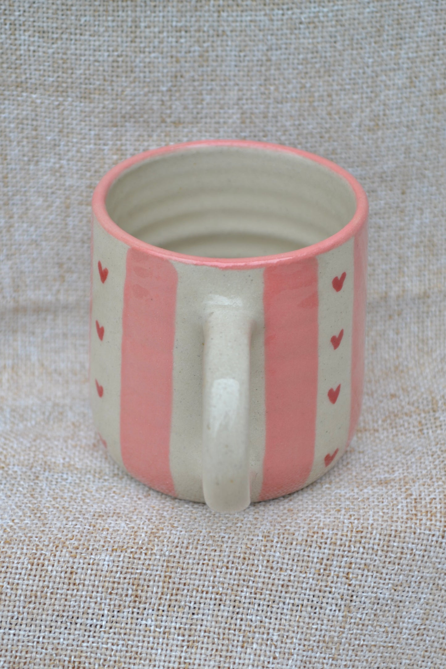 *Pre Order* Espresso Cup- Valentines Stripe