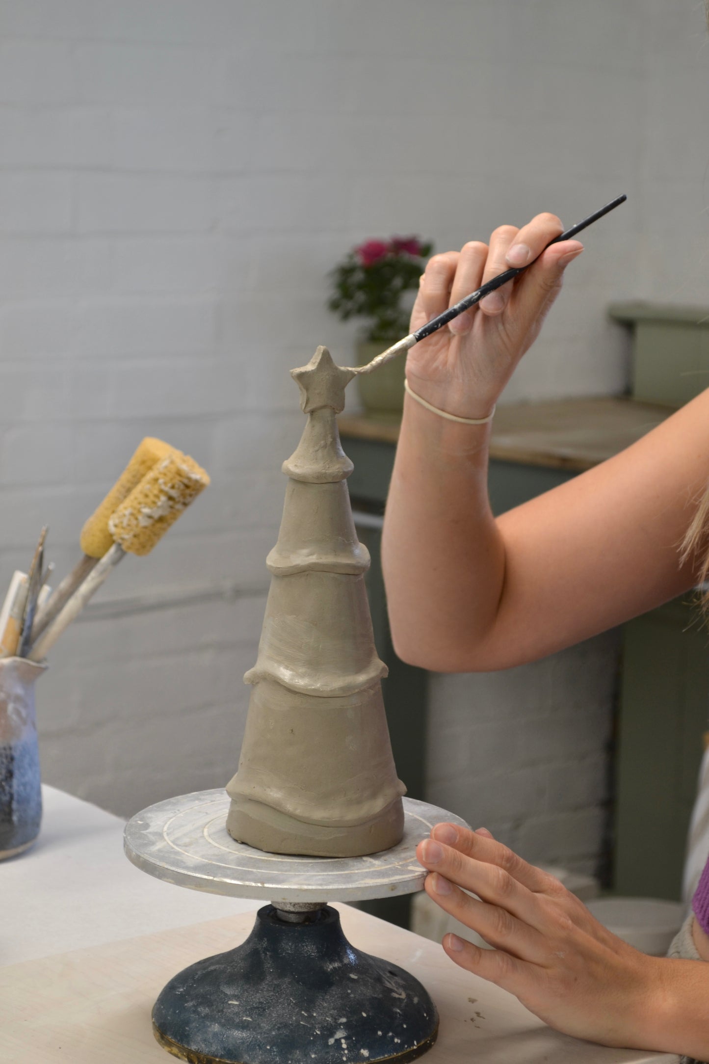From Clay to Christmas Trees- Hand Built Christmas Tree Tea Light Workshop | Friday 14th November