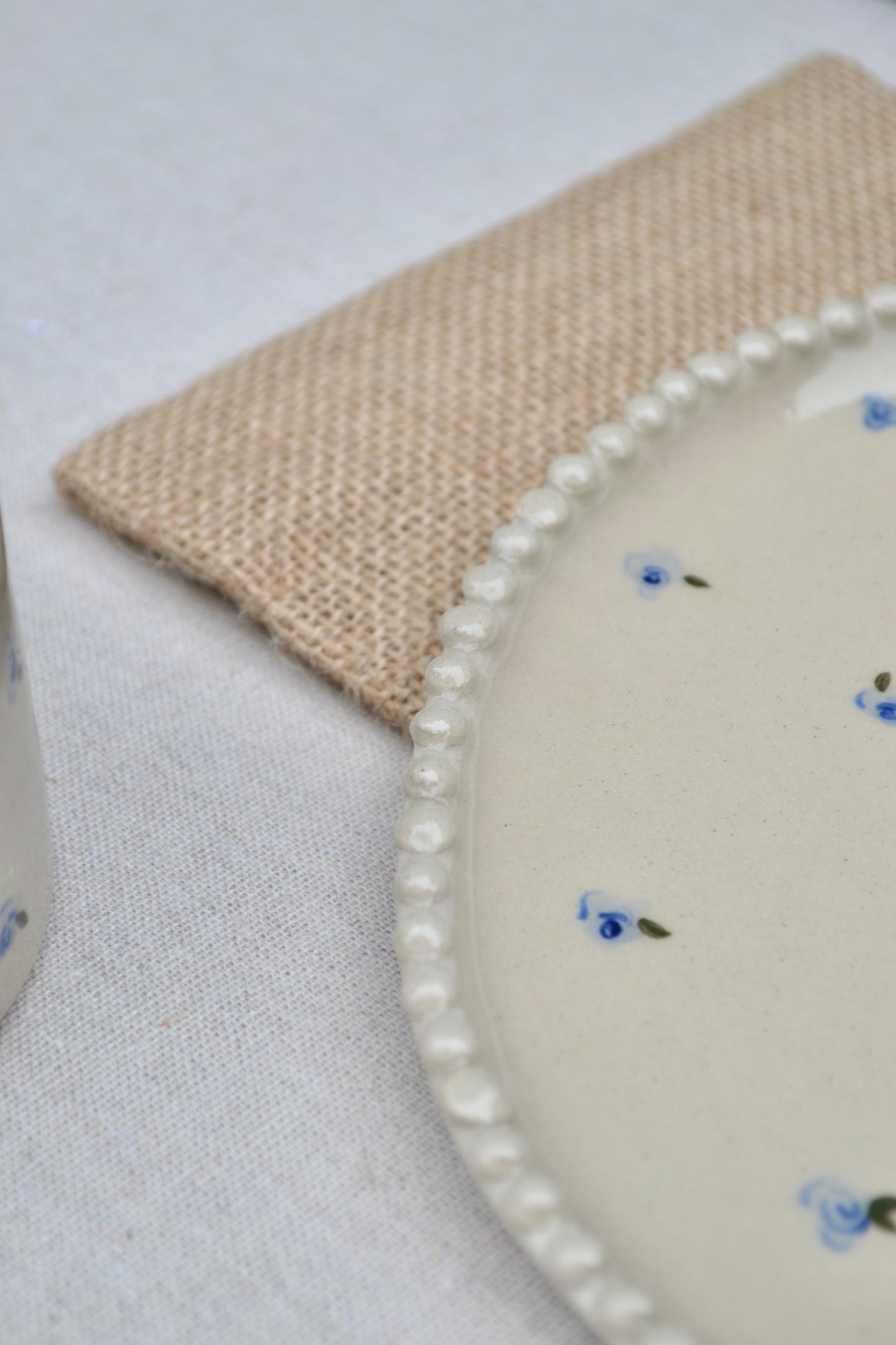 Dinner Plate- Blue Floral
