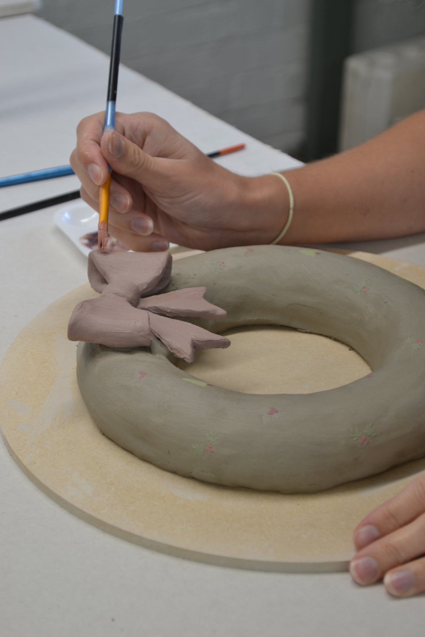 From Clay to Christmas Decor- Hand Built Ceramic Christmas Wreath Workshop | Saturday 6th December