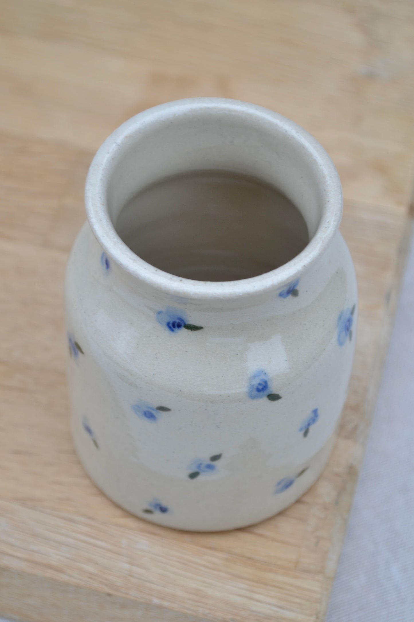 Bud Vase- Blue Floral