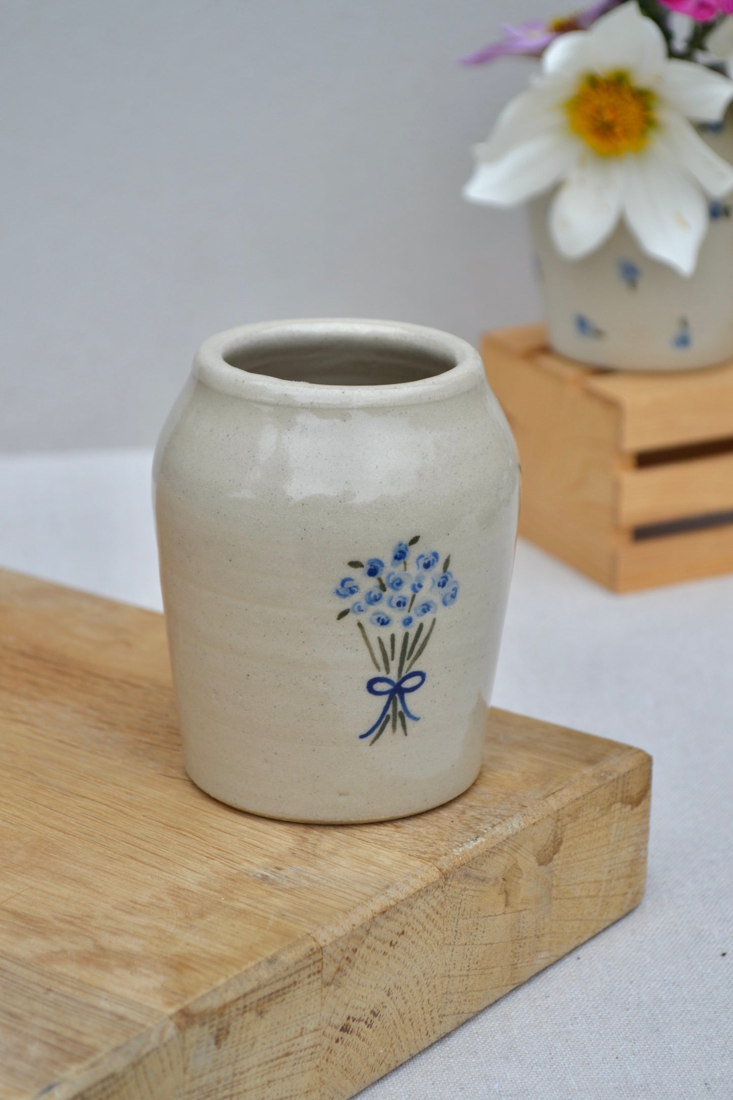 Bud Vase- Blue Bouquet