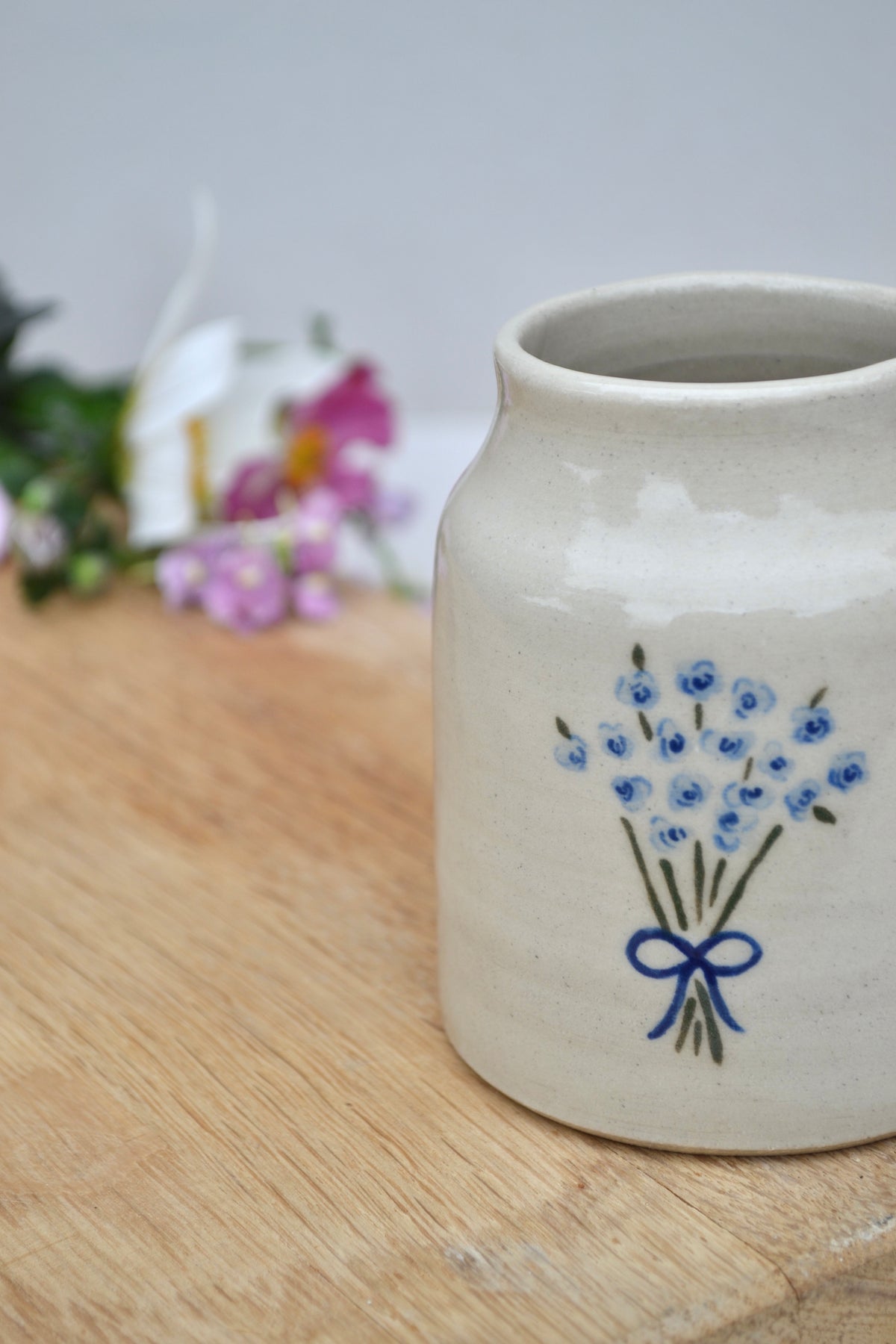 Bud Vase- Blue Bouquet
