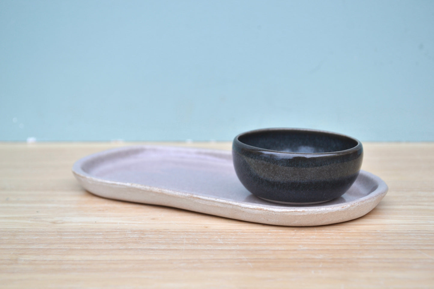 Oval Plate and Bowl Gift Set