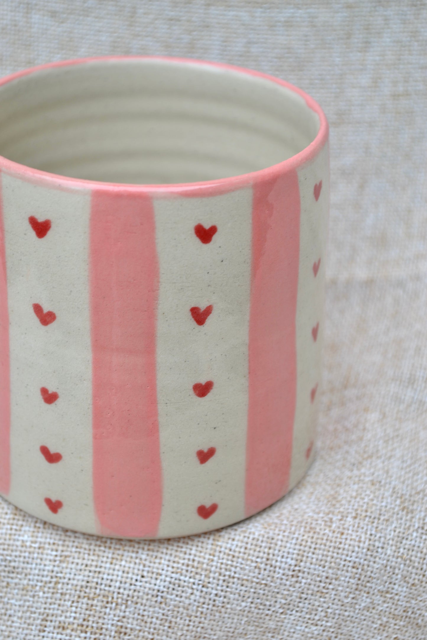 *Pre-Order* Mug- Valentines Stripe