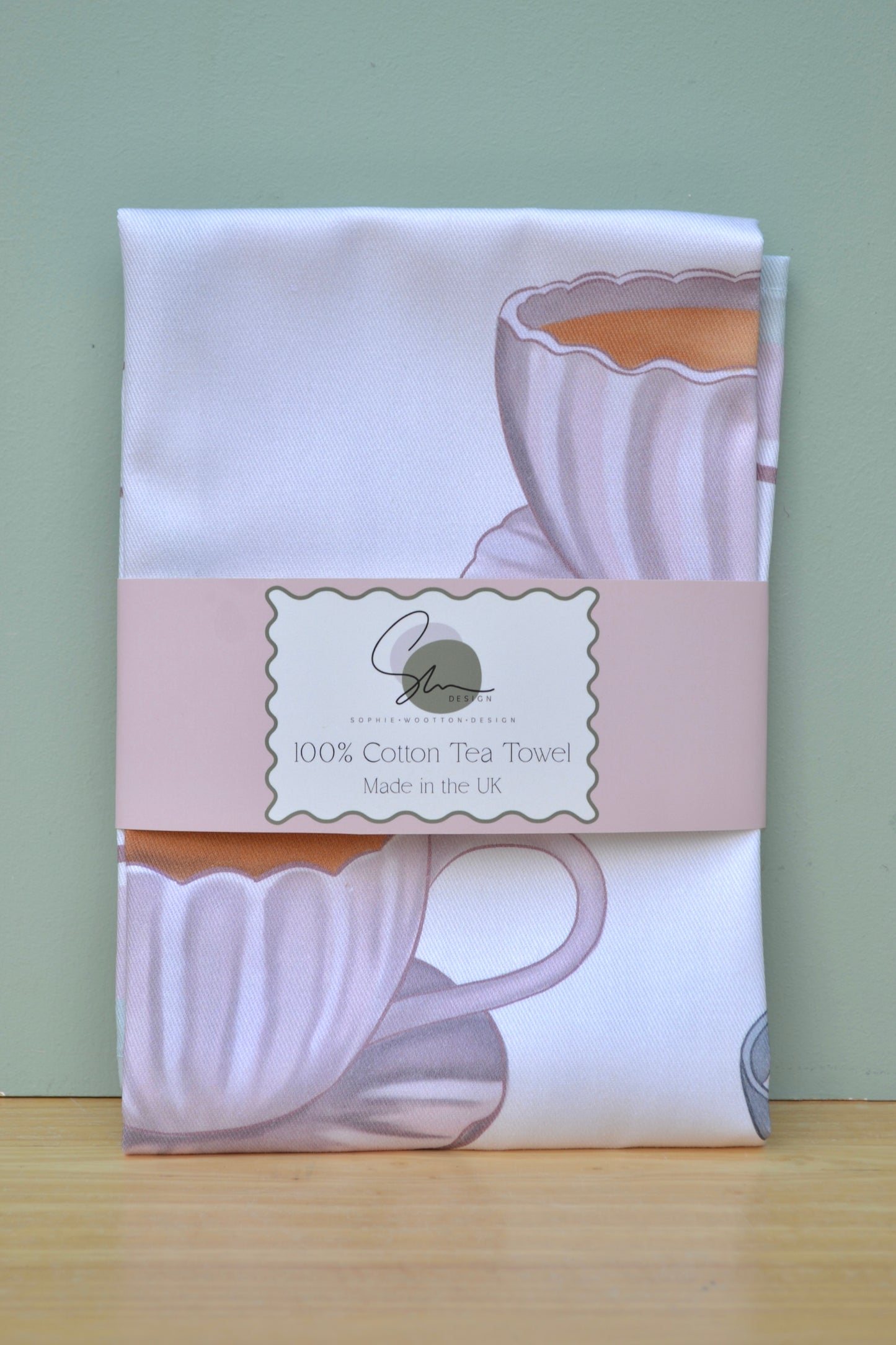 'Tea for Two' Tea Towel
