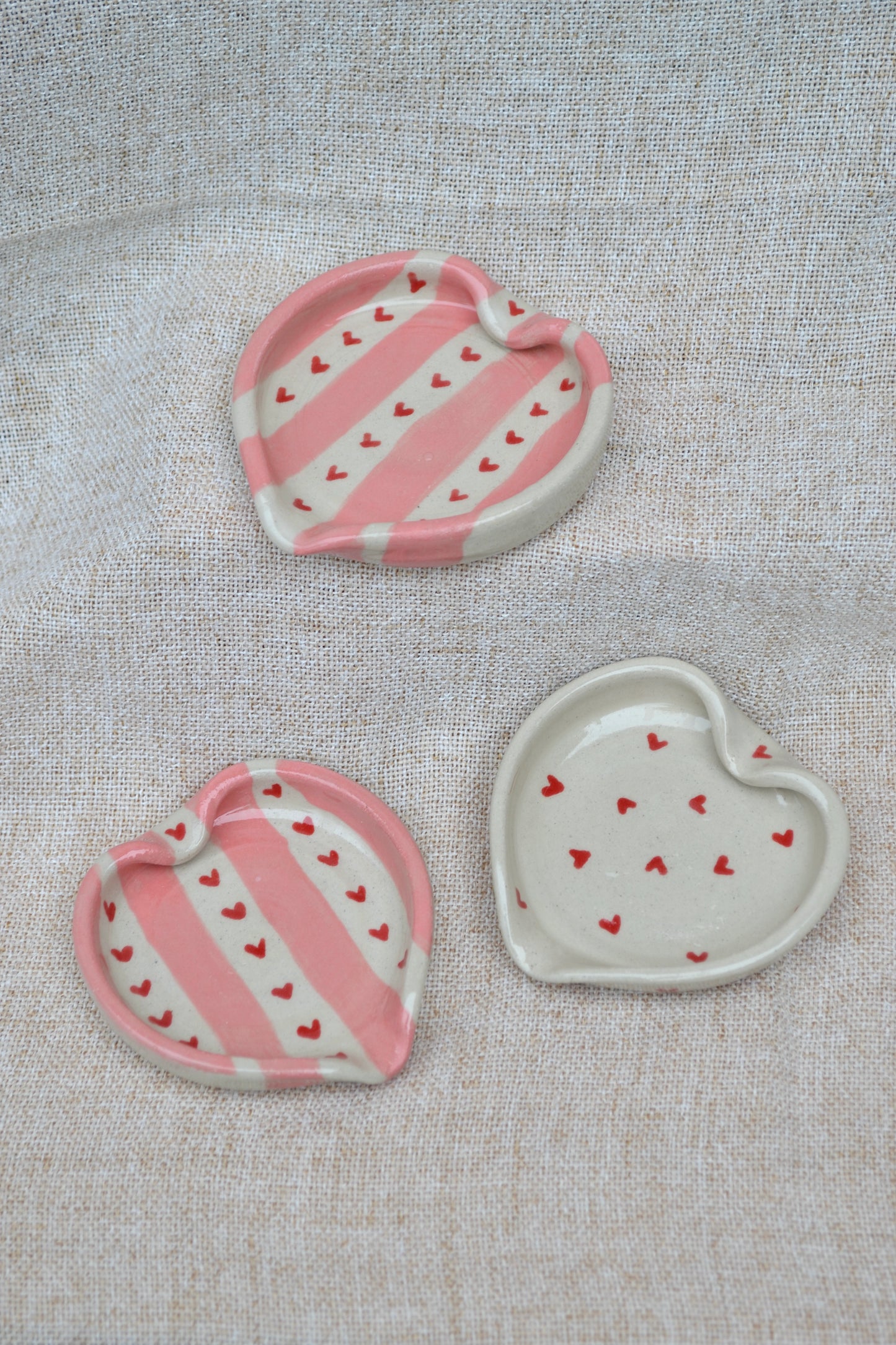 *Pre-Order* Heart Trinket Dish- Valentines designs