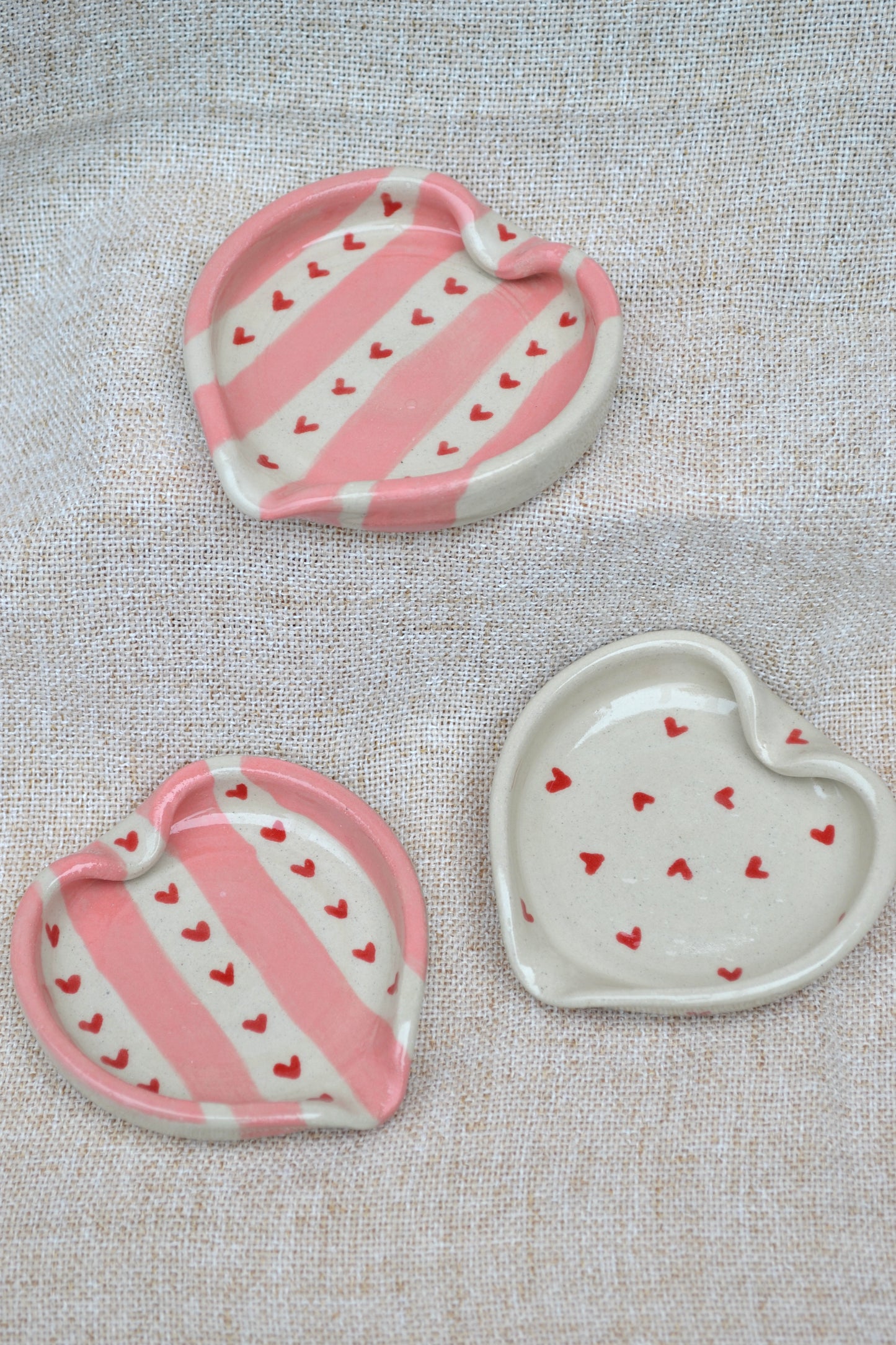 *Pre-Order* Heart Trinket Dish- Valentines designs