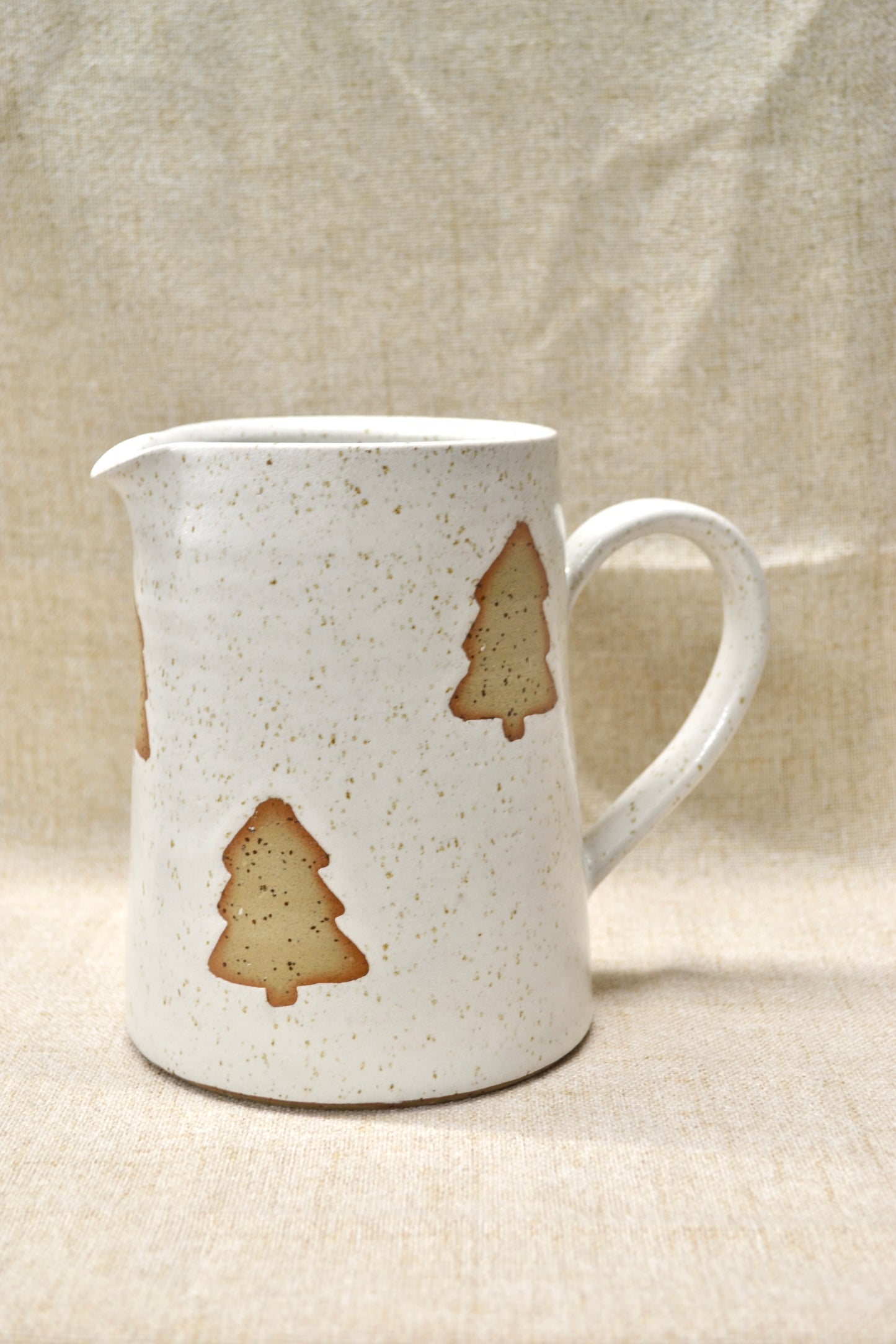 Christmas Jug- white