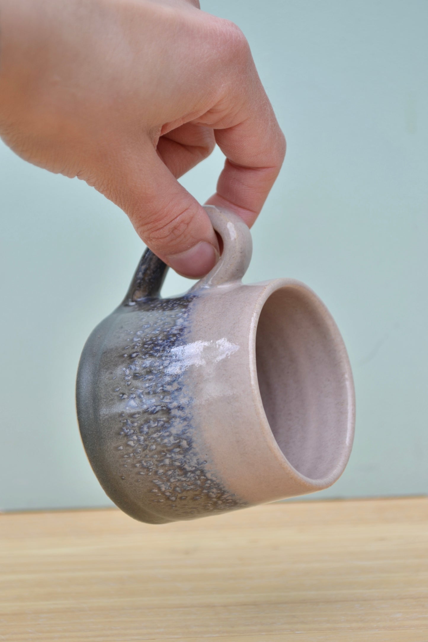 Espresso Cup- Charcoal Blush