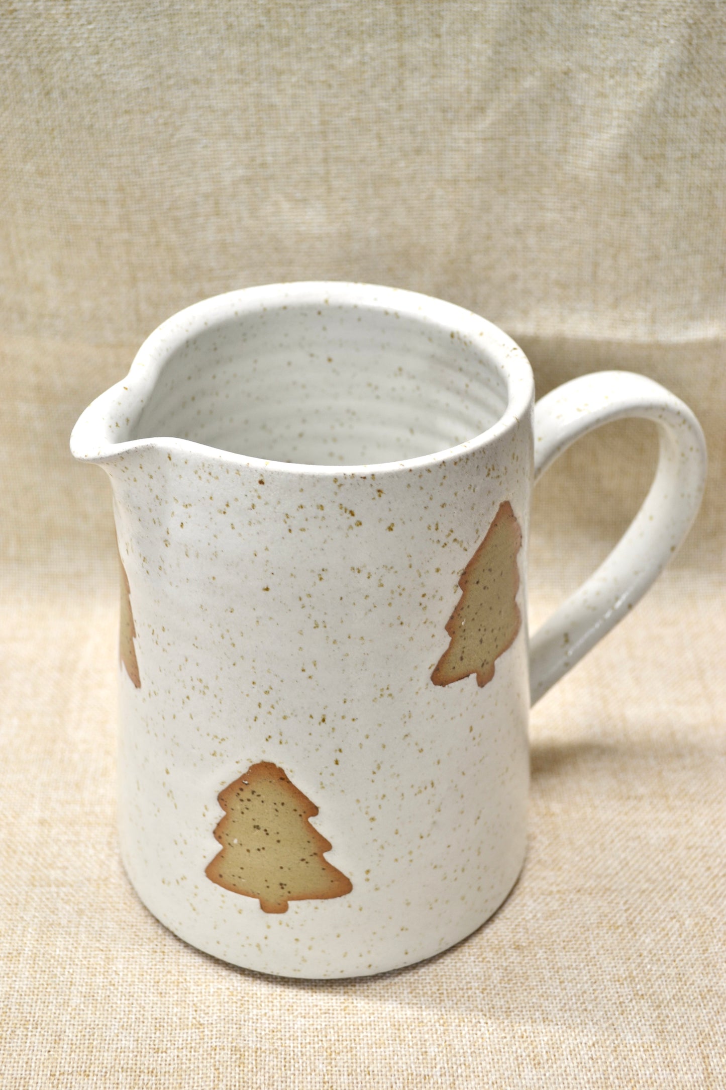 Christmas Jug- white