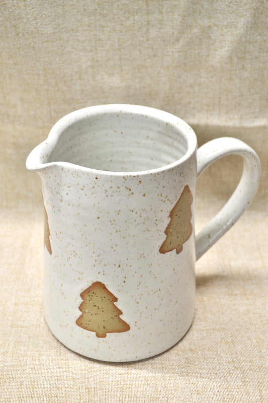 Christmas Jug- white