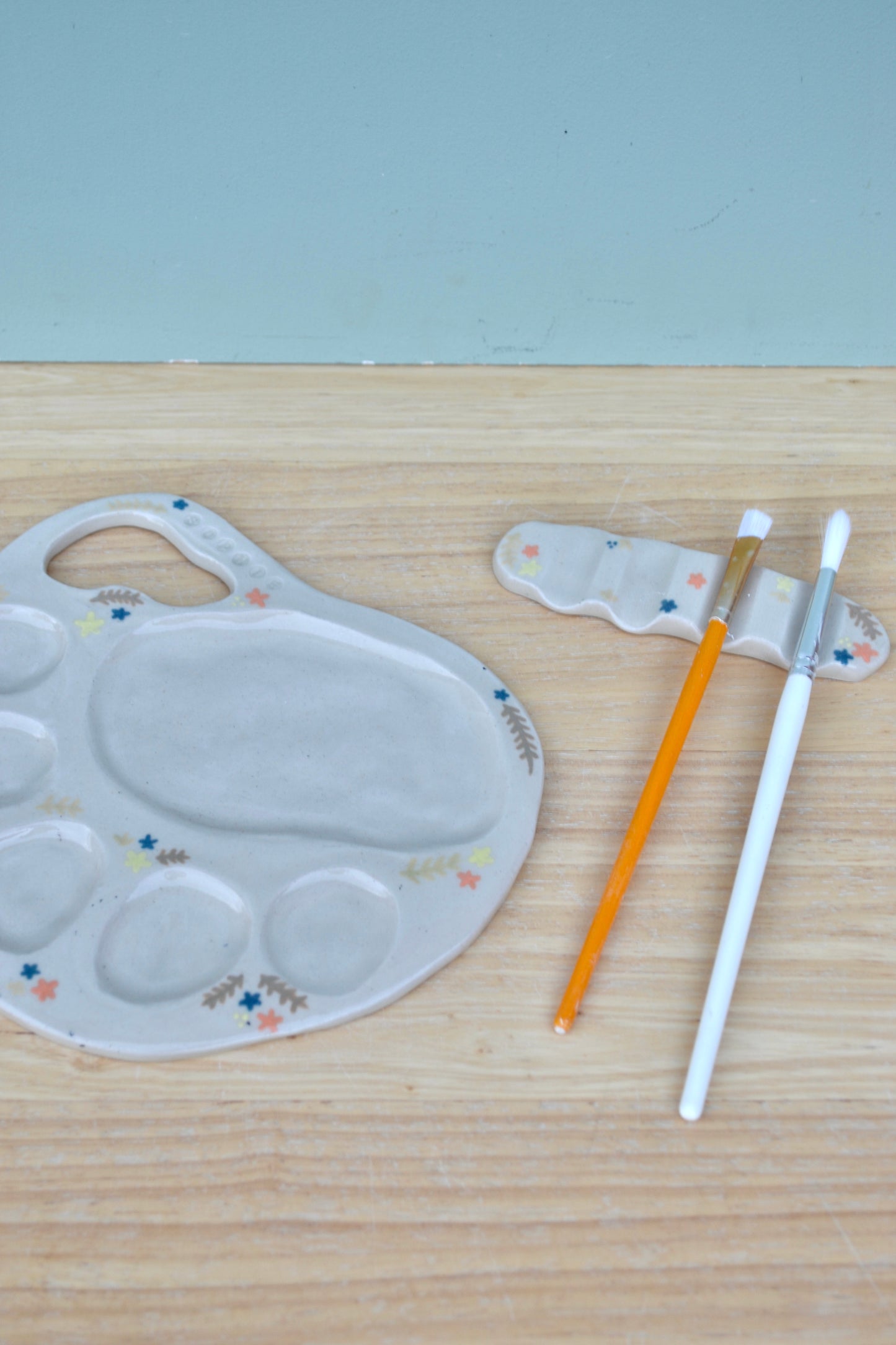 Hand Built Paint Pallet and Paint Brush Rest Workshop | Friday 1st May