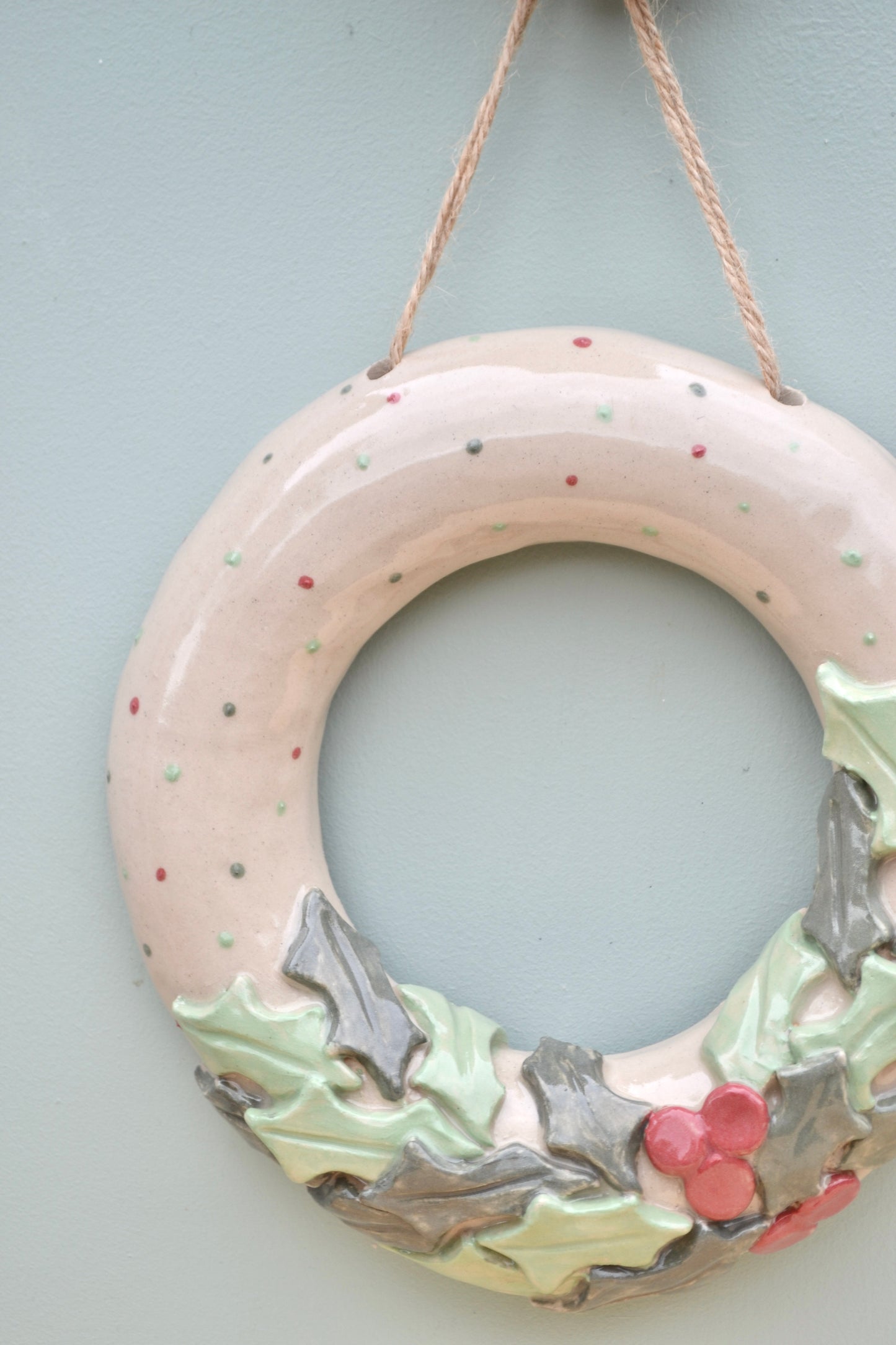 From Clay to Christmas Decor- Hand Built Ceramic Christmas Wreath Workshop | Saturday 6th December
