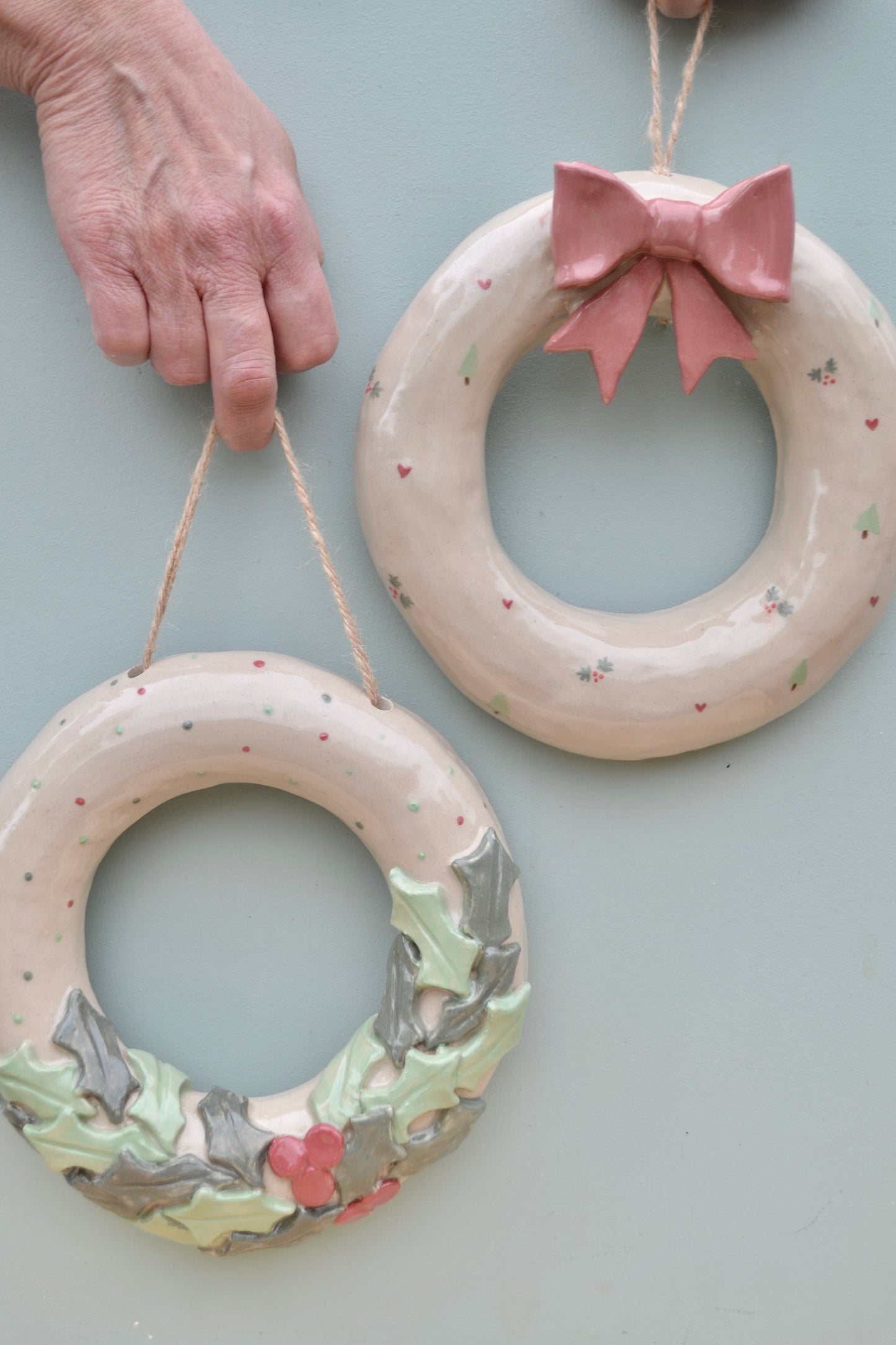 From Clay to Christmas Decor- Hand Built Ceramic Christmas Wreath Workshop | Saturday 6th December