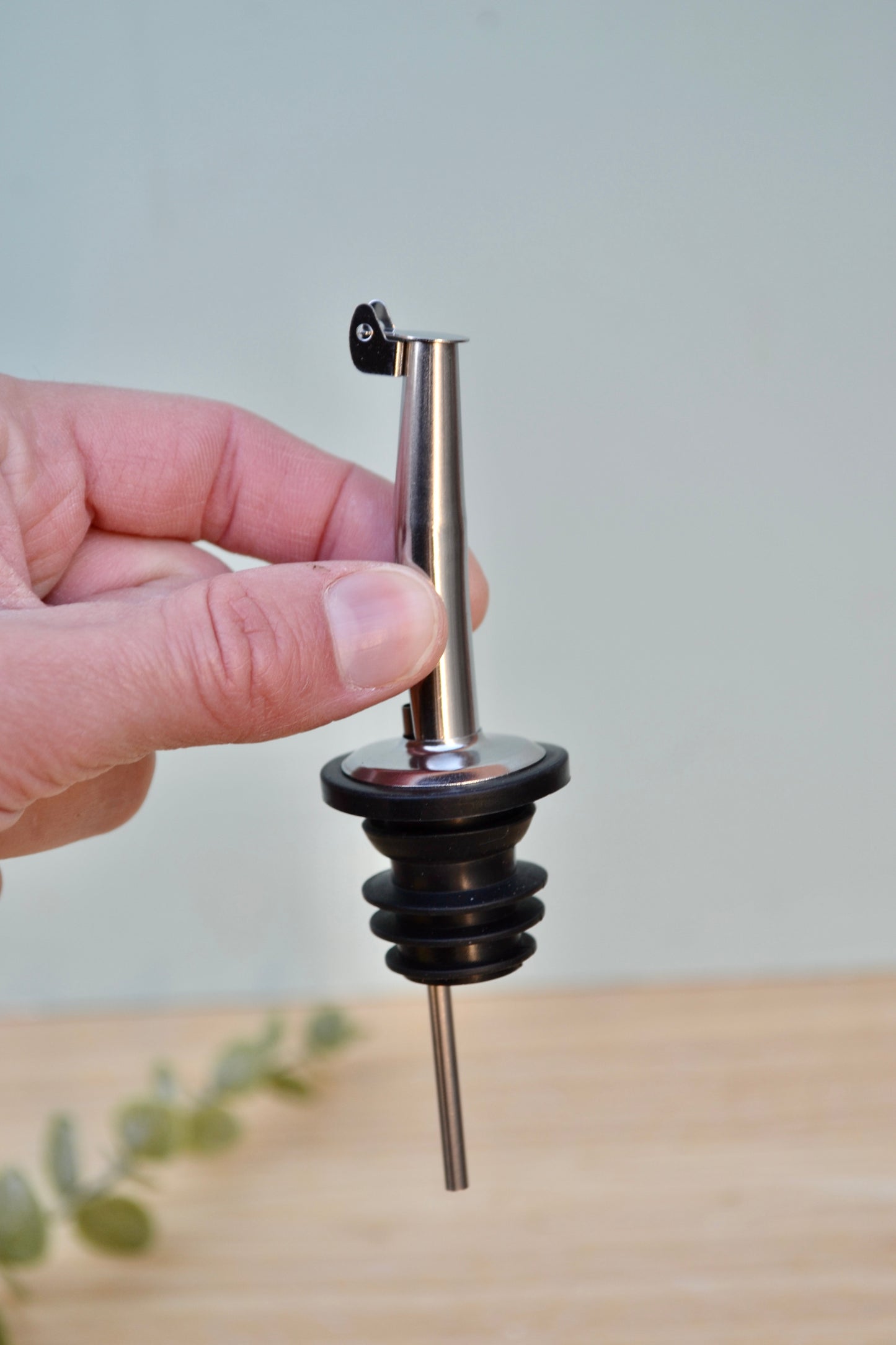 Oil bottle small- Charcoal and Apple Blossom