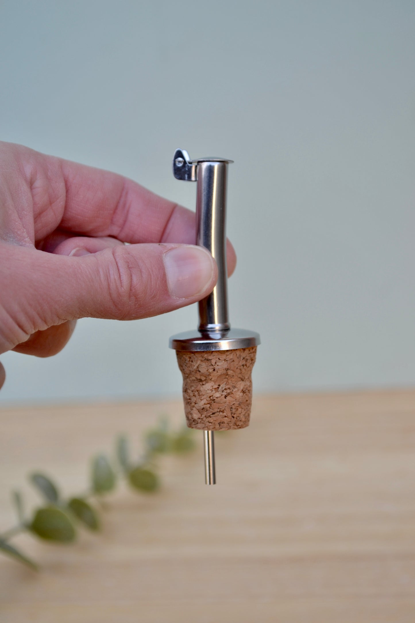Oil bottle small- Charcoal and Apple Blossom