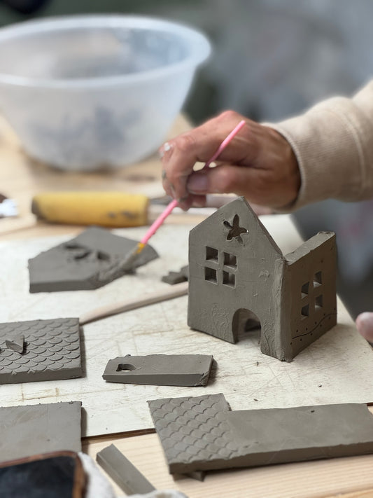 From Clay to Candlelight- Hand Built Tea Light House | Saturday 13th June