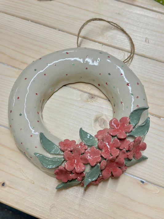 Hand Built Ceramic Spring Wreath Workshop | Saturday 18th April
